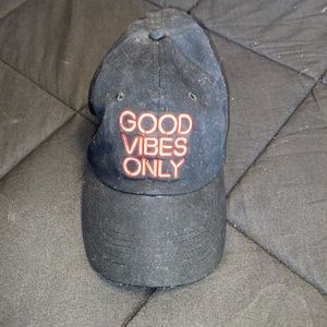 Good Vibes Only Baseball Cap.